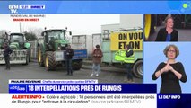 Colère des agriculteurs: 18 interpellations près du marché de Rungis, dans le Val-de-Marne, pour 