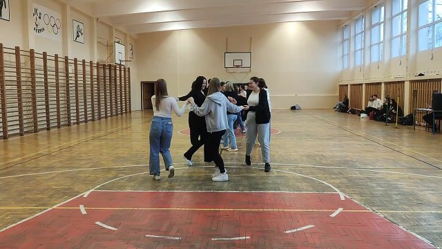 Próba poloneza II Liceum Ogólnokształcącego im. Mikołaja Kopernika we Włocławku