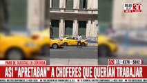 Paro de taxis en Córdoba: los amenazan con un cuchillo para que se adhieran a la medida