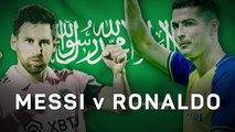 Lionel Messi v Cristiano Ronaldo: rivalry renewed in Riyadh