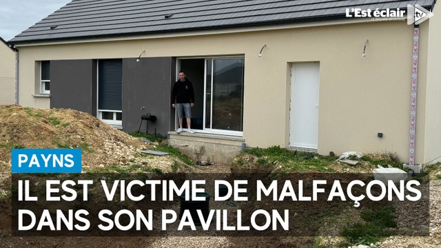 Il est victime de malfaçons dans son pavillon à Payns