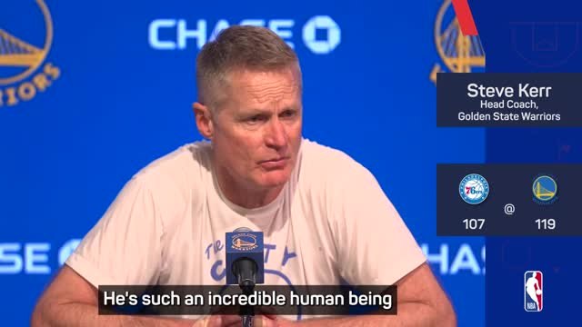 Draymond is Wiggins' hype man - Kerr