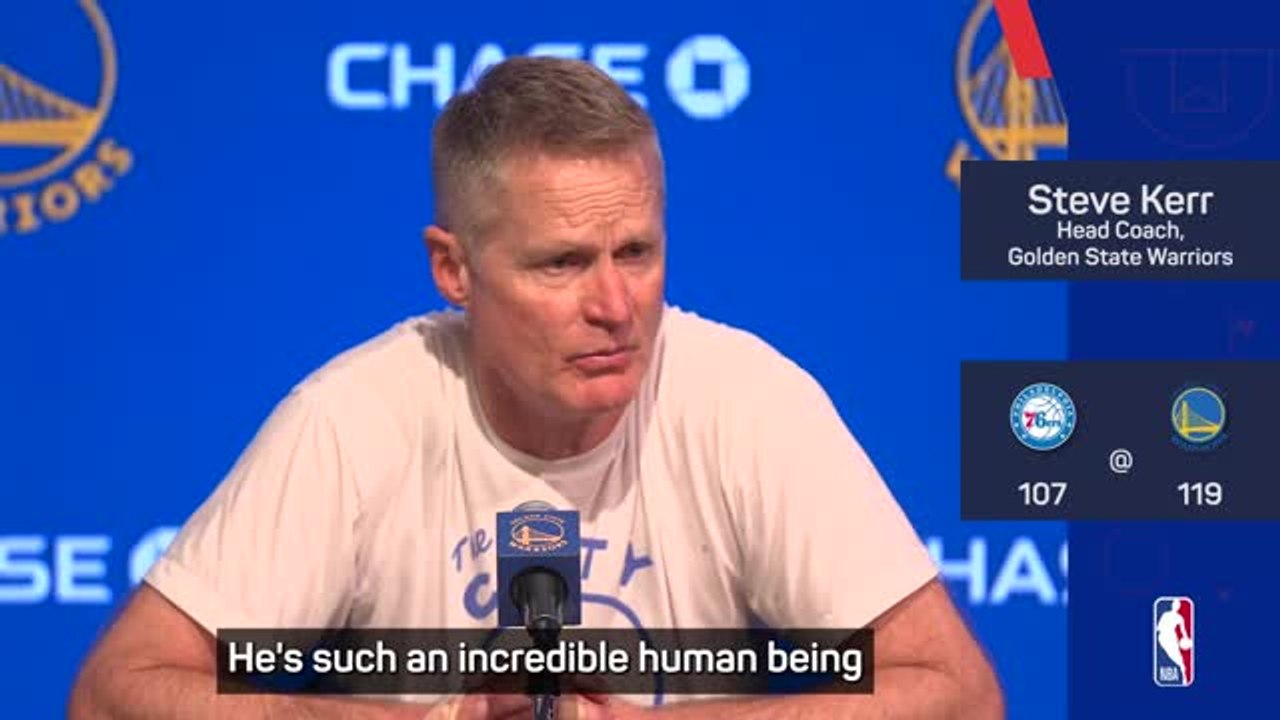 Draymond is Wiggins' hype man - Kerr