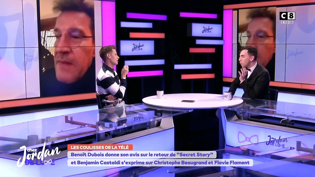 Benjamin Castaldi réagit à la photo nue partagée par son ex-femme Flavie Flament. "Chez Jordan"