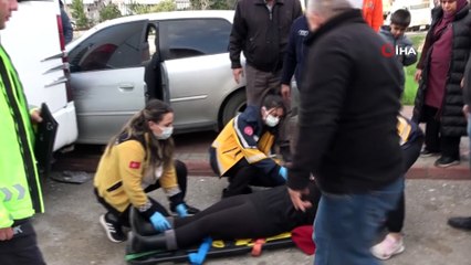 Antalya'daki kaza kameralara yansıdı! İşte o anlar