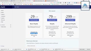 Shopify Course 09 Create store on Shopify