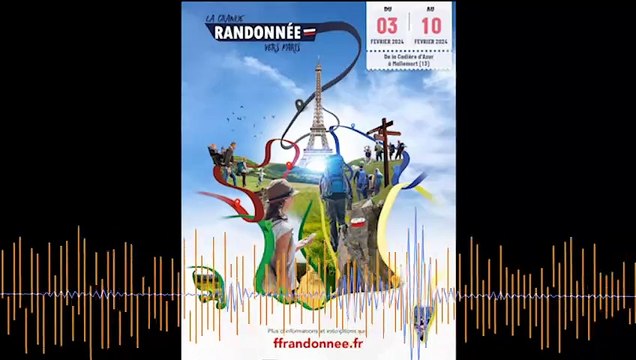 Marianne Clarté présidente de la FFRandonnée dans les Bouches-du-Rhône invitée sur maritima radio