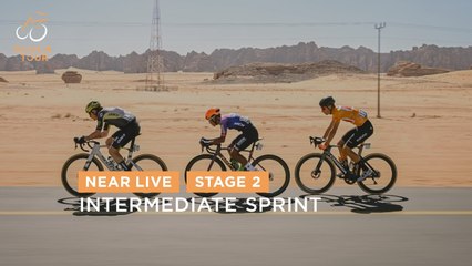 Intermediate sprint - Stage 2 - The AlUla Tour 2024