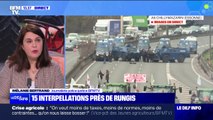 Agriculteurs en colère: 15 personnes interpellées près de Rungis pour 