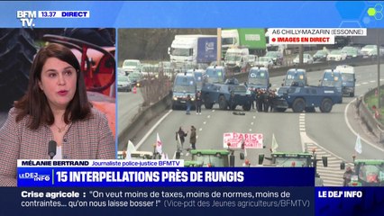 Télécharger la video: Agriculteurs en colère: 15 personnes interpellées près de Rungis pour 