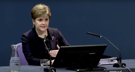 Watch Nicola Sturgeon Testify at UK Covid Inquiry in Edinburgh 📝