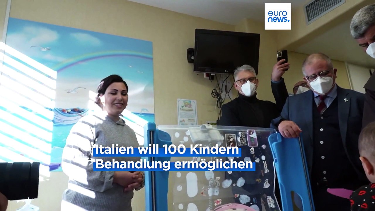 Italien: Medizinische Hilfe für Kinder aus Gazastreifen