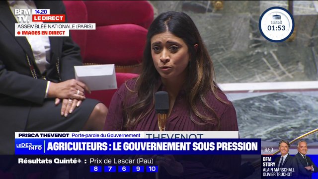 Prisca Thevenot: Nous continuons dès cette semaine à défendre cette exception agricole dont nous sommes si fiers