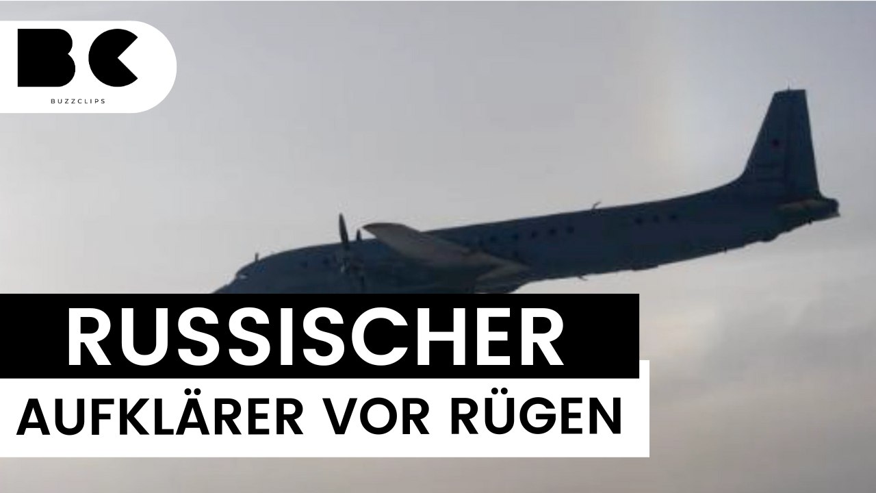 Russisches Aufklärungsflugzeug vor Rügen abgefangen!