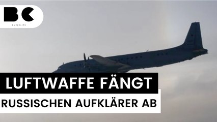 Russisches Militärflugzeug vor Rügen abgefangen ✈️