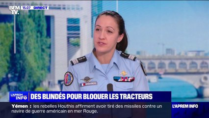 Download Video: Agriculteurs: la porte-parole de la Gendarmerie nationale affirme que 