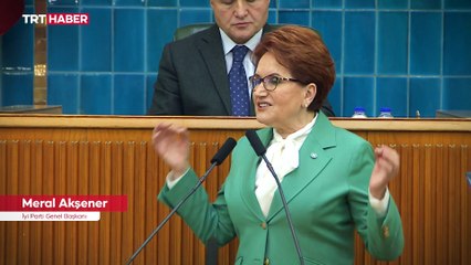 Akşener: Meğer ana muhalefet partisi bizden çok rahatsızmış