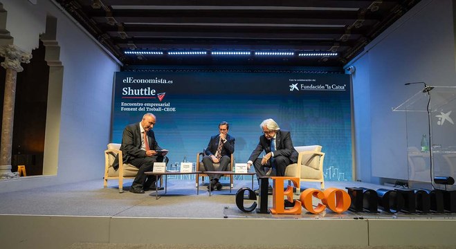 Segundo Shuttle - Barcelona - Antonio Garamendi (CEOE), sobre la amnistía: Es un desmadre todo lo que se está viendo