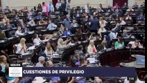 Escándalo en Diputados: abucheos, cruces y denuncias de barras