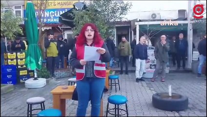 Can Atalay'ın milletvekilliğinin düşürülmesi Artvin Hopa'da protesto edildi