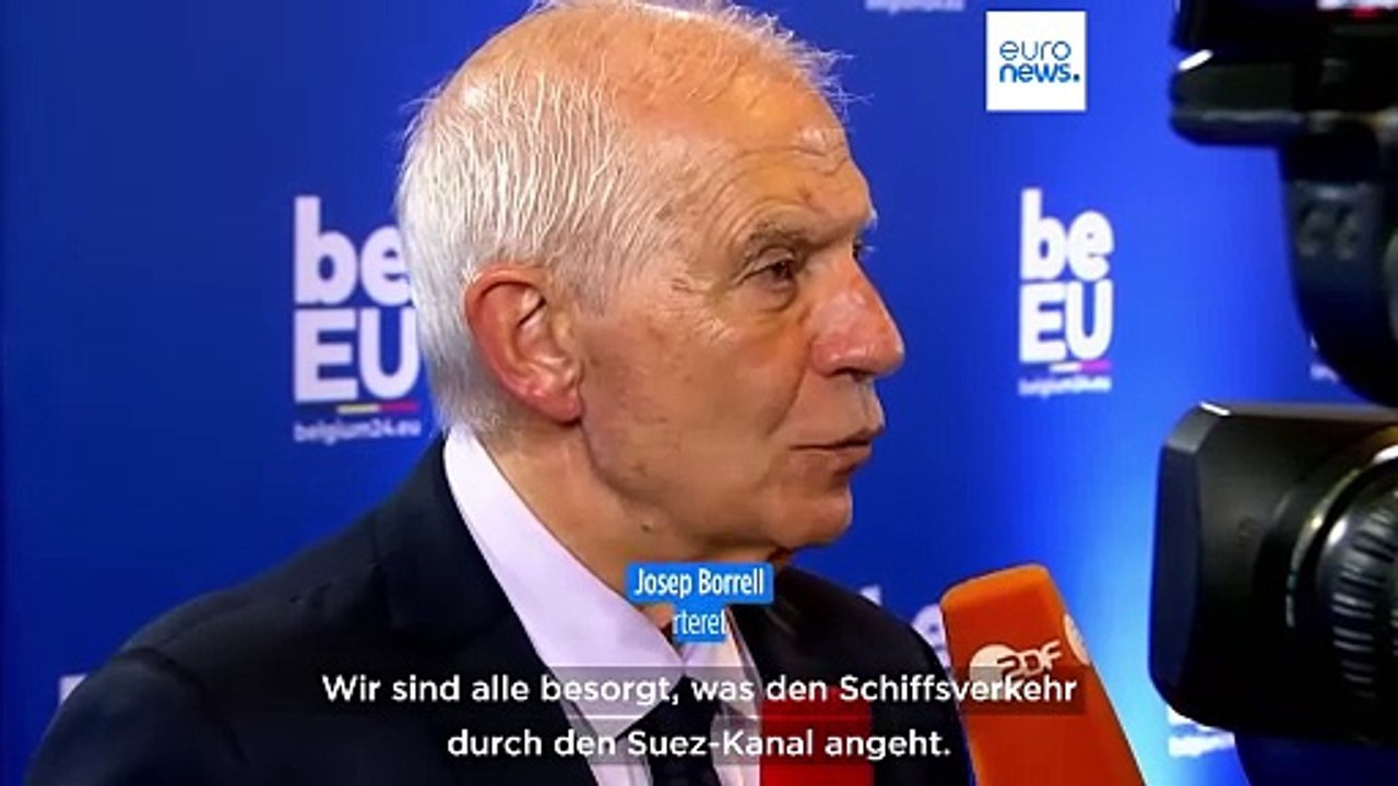 EU-Mission soll es richten: Borrell kündigt Marineeinsatz im Roten Meer an