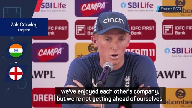 England to avoid complacency against 'top side' India - Crawley