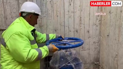 Başkent'e su sağlayacak ana isale hattı tamamlanıyor