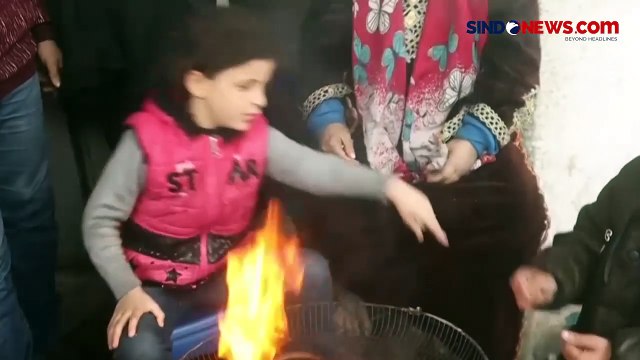 Akibat Hujan Deras dan Banjir, Jutaan Pengungsi Gaza Kelaparan dan Kedinginan