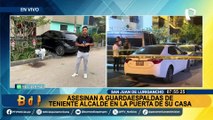 Asesinan a guardaespaldas de teniente alcalde en la puerta de su casa en SJL
