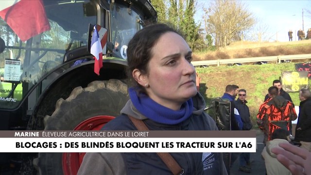 Marine, éleveuse dans le Loiret : «On restera tant qu'on n'aura pas de réponses, des réponses concrètes, des réponses avec des vrais mots, de vrais gens. Pas des réponses avec des mots de politiciens»