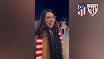 La afición del Atleti sobre las semis de Copa contra el Athletic