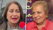 Desconsolada, Daniela Romo y otros famosos dieron el último adiós a Tina Galindo