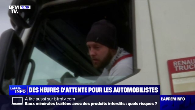 Il faut deux heures pour faire neuf kilomètres! : Les automobilistes déroutés de l'A13 partagés entre agacement et soutien aux agriculteurs