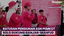 Ratusan Pensiunan ASN Pemkot Solo Mantan Anak Buah Jokowi Deklarasi Dukung Ganjar-Mahfud