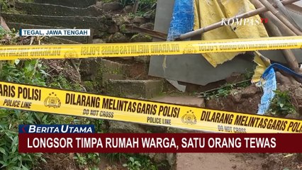 Kronologi 1 Warga Tegal Tewas Akibat Rumahnya Ditimpa Longsor