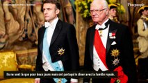 Brigitte Macron ose la robe tube scintillante : soirée au bras d'Emmanuel Macron, Victoria et Sofia de Suède impressionnent