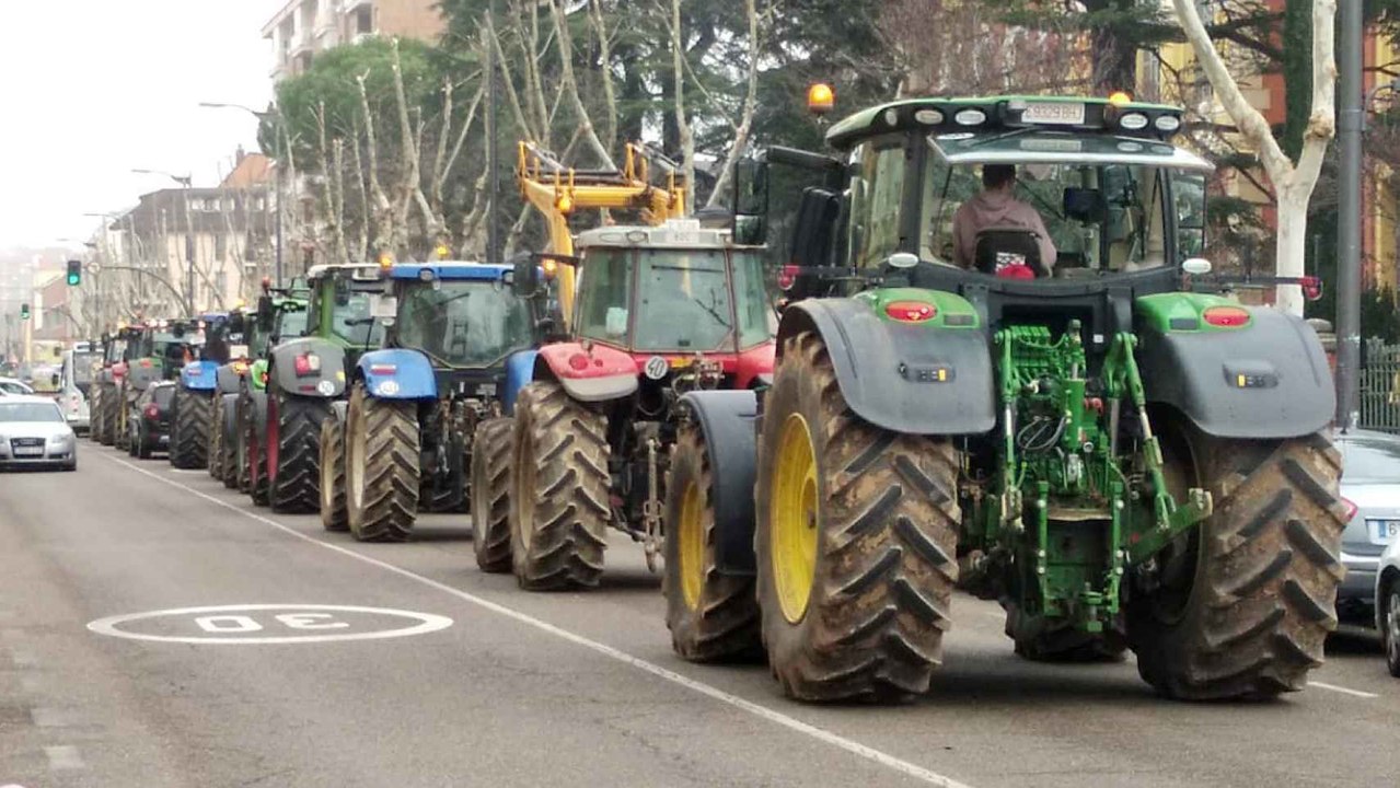 Segundo día de tractorada en Zamora