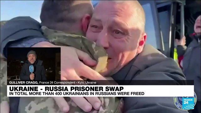 Russia and Ukraine swap scores of POWs despite tensions over a plane crash last week