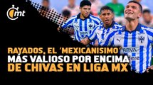 Rayados supera a Chivas como el equipo con más 'mexicanos cotizados'