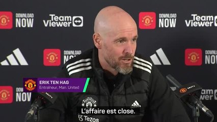 Man. United - Ten Hag assure que "l'affaire Rashford est close"