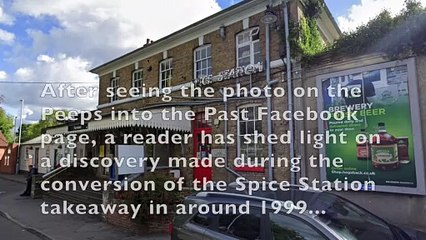 Second World War helmets found at Farnham station