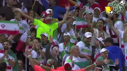 گل اول بازی ایران و سوریه