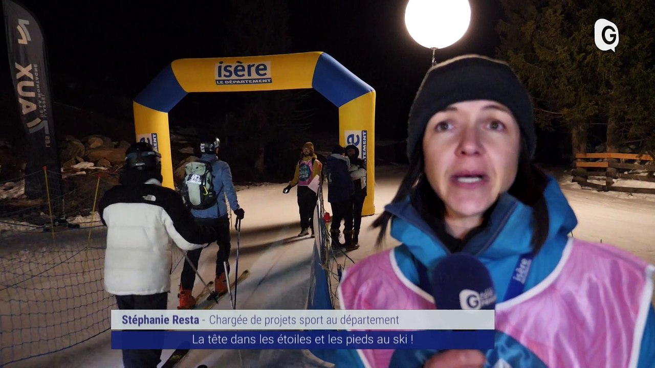 Reportage - La tête dans les étoiles et les pieds au ski !