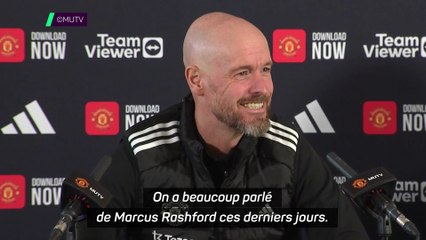 Ten Hag assure que "l'affaire Rashford est close"