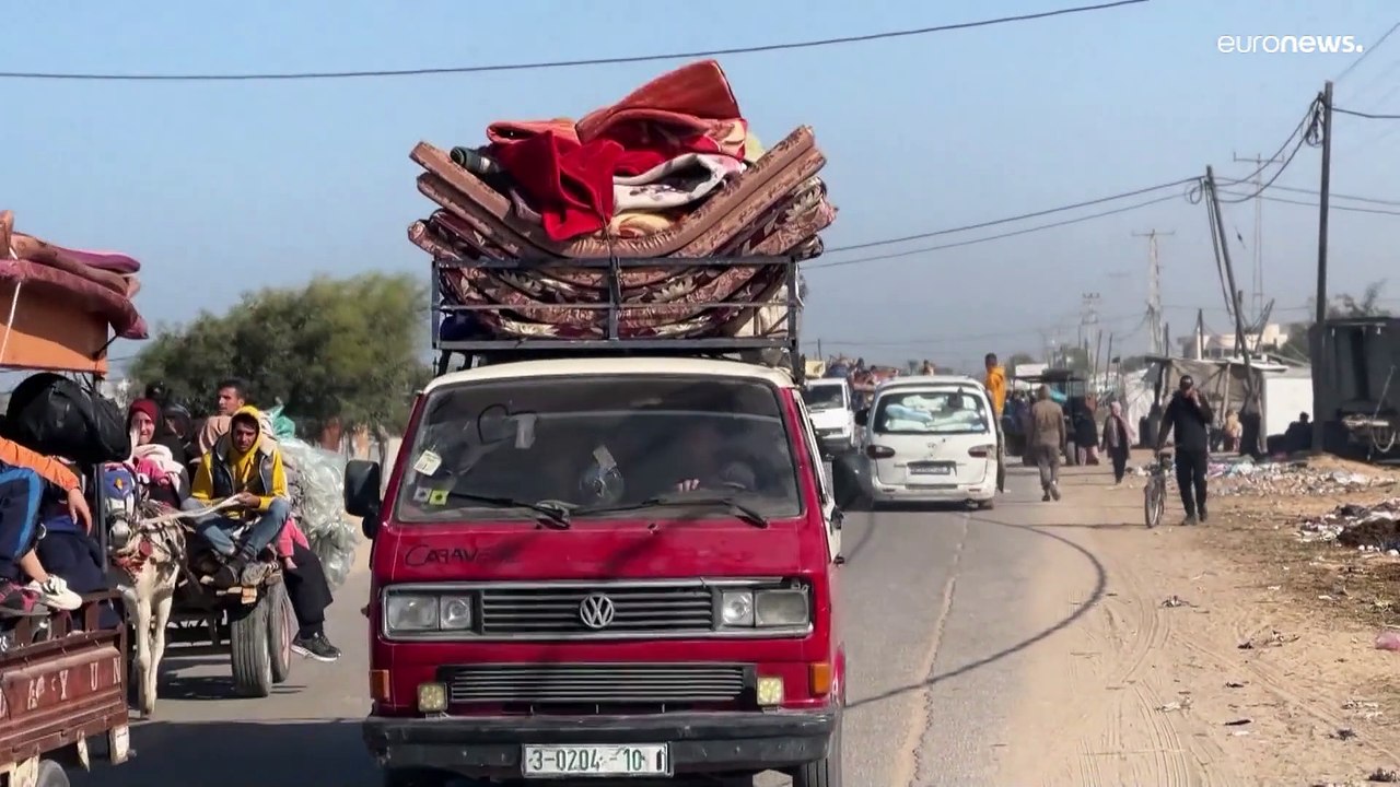 "معاناة لا يعلم بها إلا ربنا"... نازحون فلسطيني...