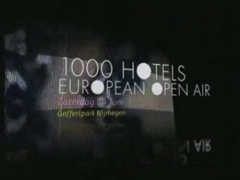 tokio hotel - 1000 hotels open air tour commercial