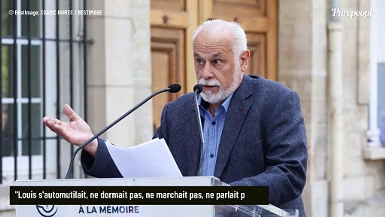 Francis Perrin face aux années difficiles et à la souffrance de son fils autiste : "Louis s'automutilait, ne dormait pas"