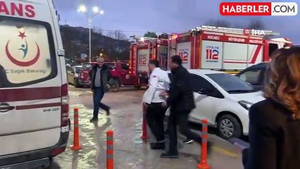 Elini kıyma makinesi sıkıştıran şahsı itfaiye kurtardı