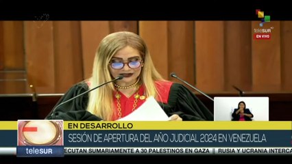 Tribunal Supremo de Justicia de Venezuela inicia el período judicial 2024