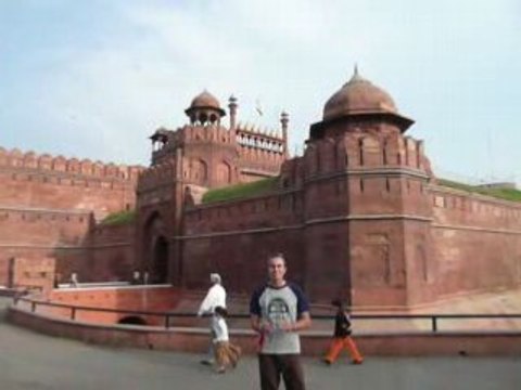 Le Fil Rouge de New Dehli - Red Fort - Inde